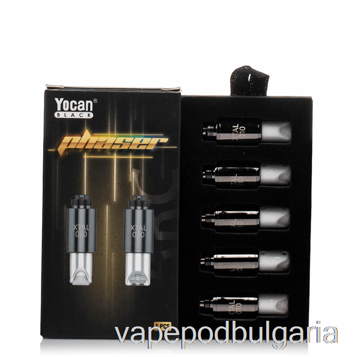 Vape Течности Yocan Black Phaser Xtal резервни накрайници Xtal 010 накрайник